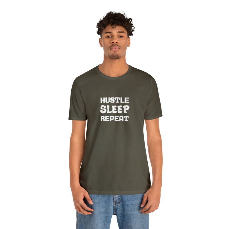 Hustle Sleep Repeat T-Shirt - Image 6