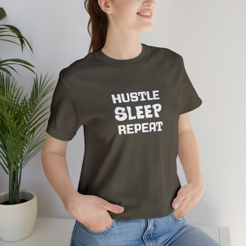 Hustle Sleep Repeat T-Shirt - Image 3