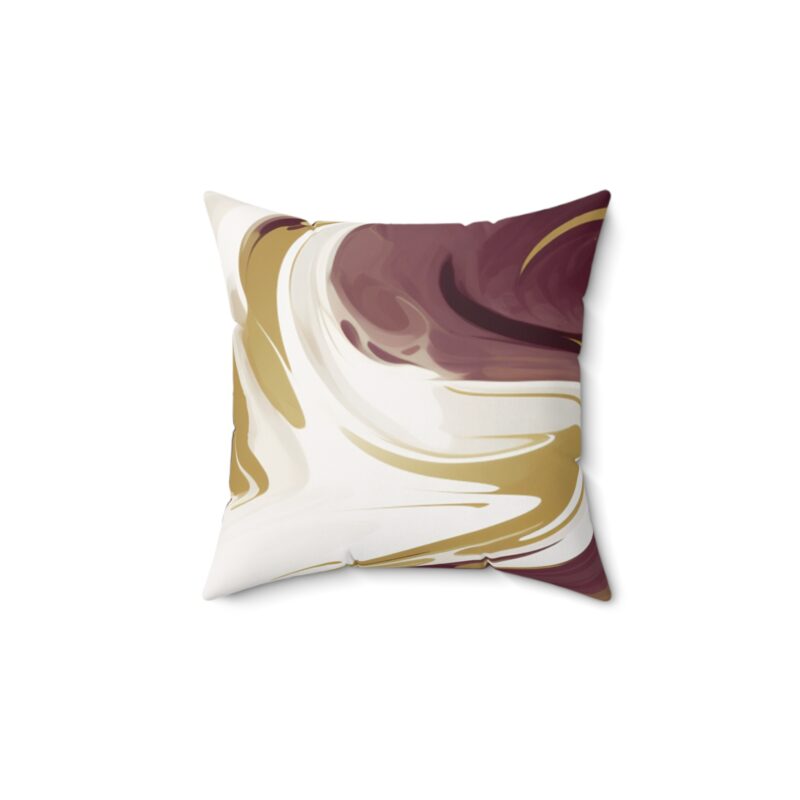 Peanut Butter and Jelly Swirl Decorative Pillow - Cozy Home Accent