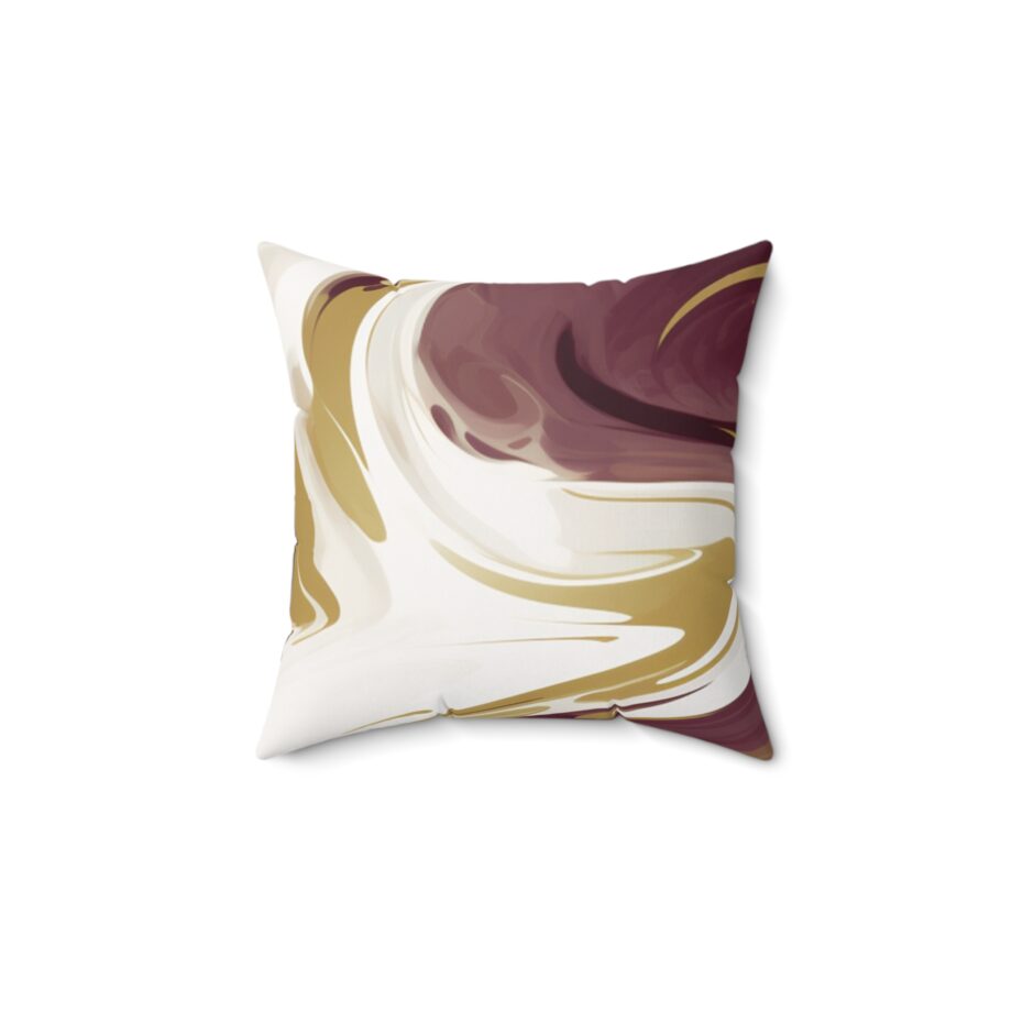 Peanut Butter and Jelly Swirl Decorative Pillow - Cozy Home Accent