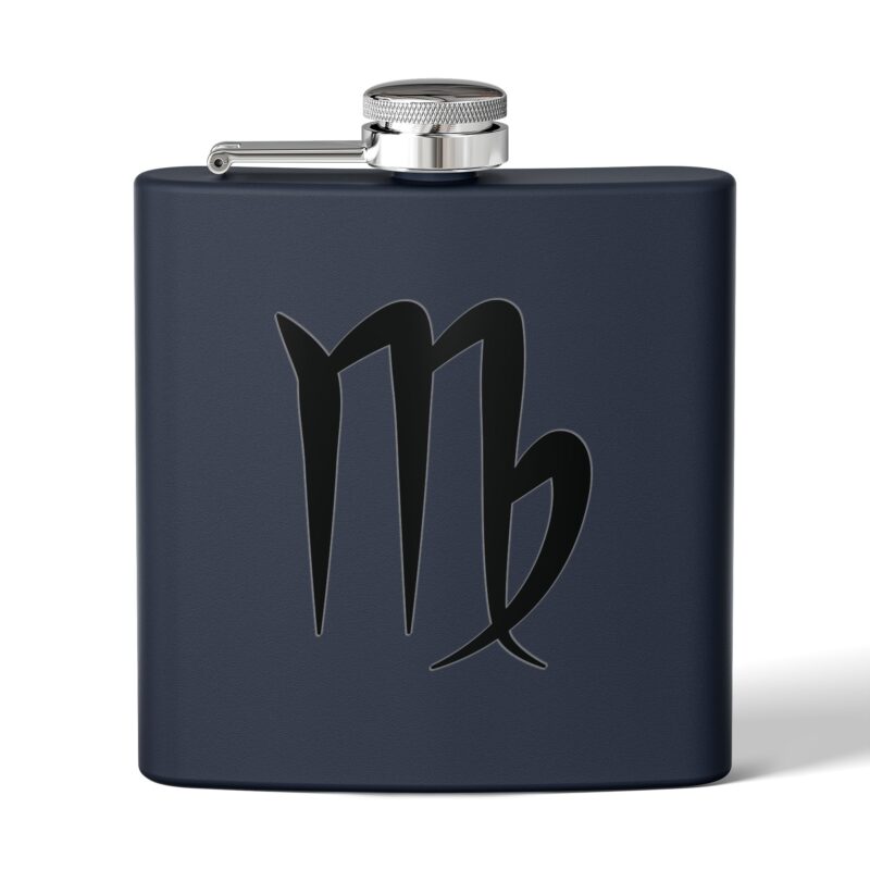 Personalized Stainless Steel Flask - Virgo Zodiac Gift - Image 13