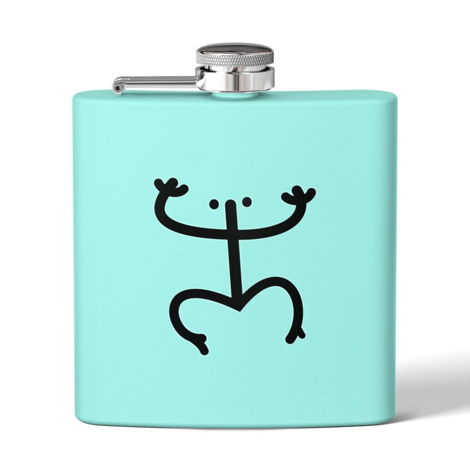 Stainless Steel Flask 6oz capacity - Coqui icon