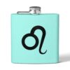 Personalized Stainless Steel Flask - Leo Zodiac Gift - Image 9