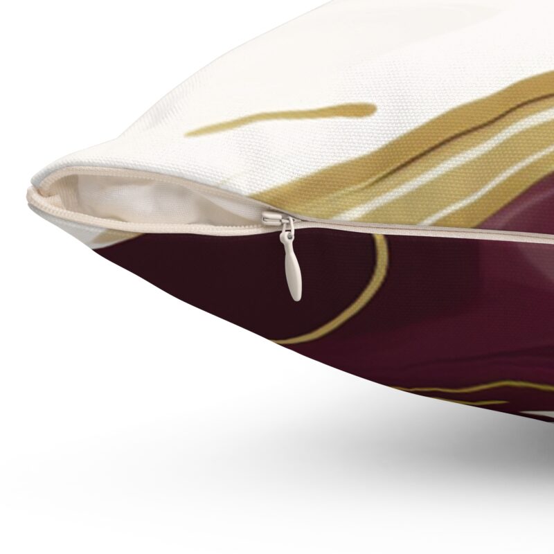 Peanut Butter and Jelly Swirl Decorative Pillow - Cozy Home Accent - Image 3