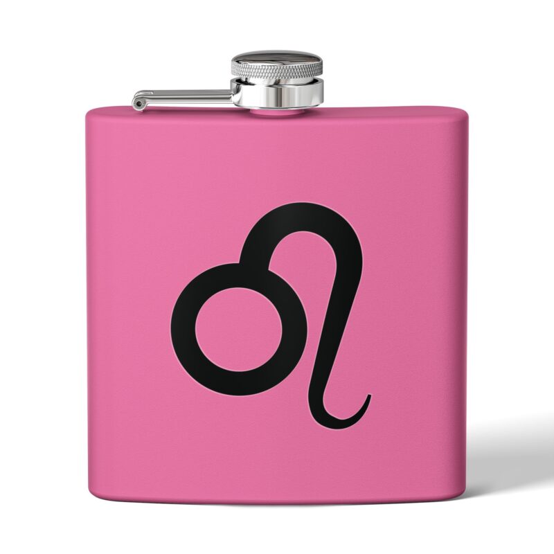 Personalized Stainless Steel Flask - Leo Zodiac Gift - Image 21