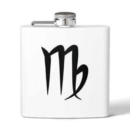 Personalized Stainless Steel Flask - Virgo Zodiac Gift
