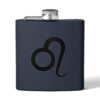 Personalized Stainless Steel Flask - Leo Zodiac Gift - Image 13