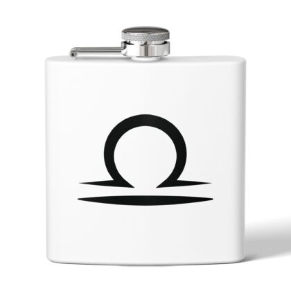 Personalized Stainless Steel Flask - Libra Zodiac Gift