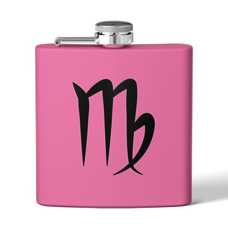 Personalized Stainless Steel Flask - Virgo Zodiac Gift - Image 21