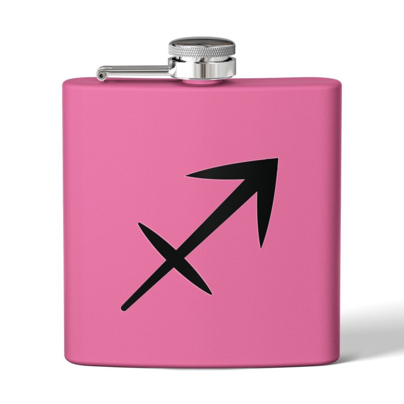 Personalized Stainless Steel Flask - Sagittarius Zodiac Gift - Image 21