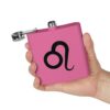 Personalized Stainless Steel Flask - Leo Zodiac Gift - Image 24