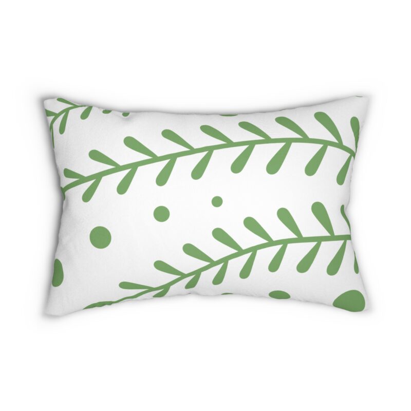 Green Dream Lumbar Pillow - Image 2