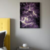 Umbral Ether Abstract - 18" x 24" canvas print
