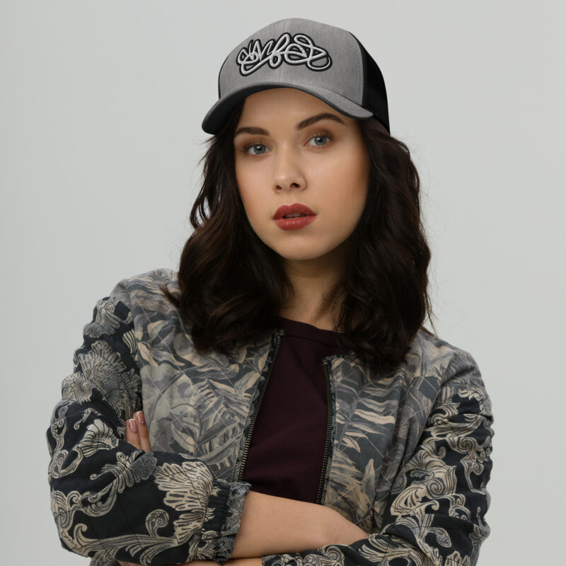 Wild Style Ember Embroidered Trucker Cap