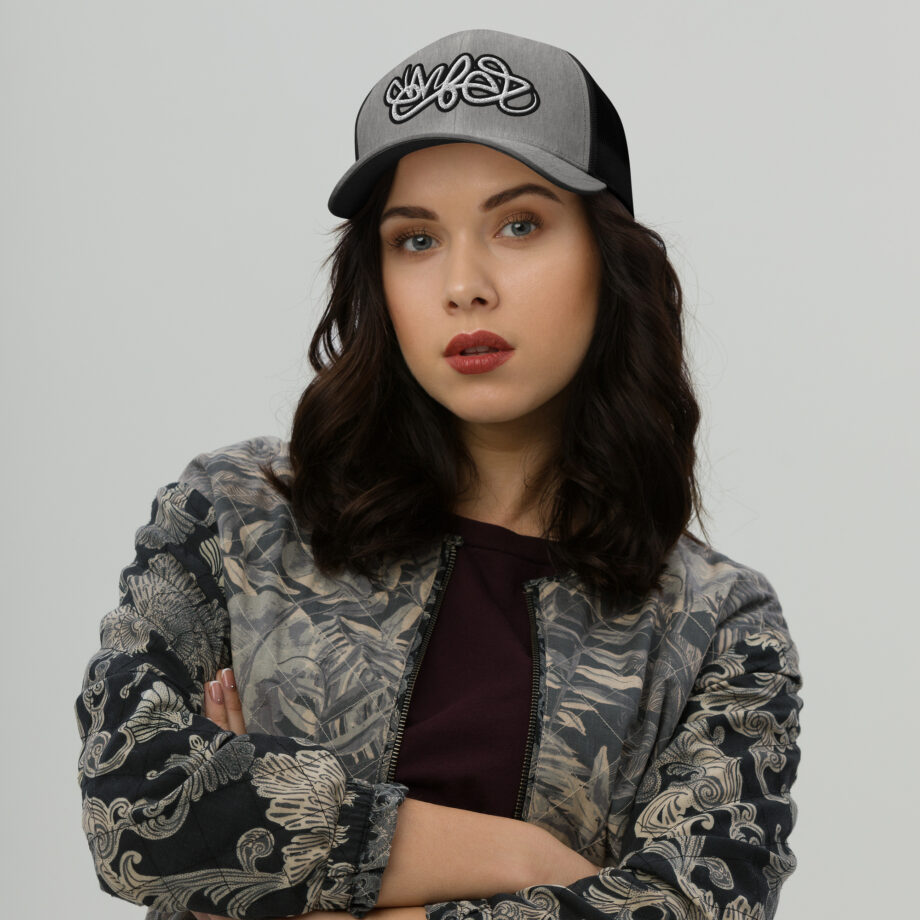 Wild Style Ember Embroidered Trucker Cap