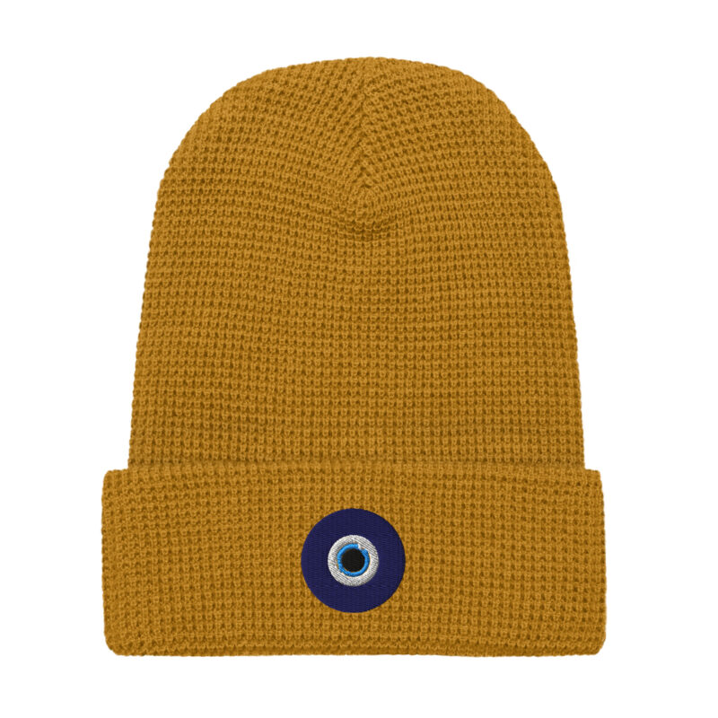 Evil Eye Waffle beanie - Image 3