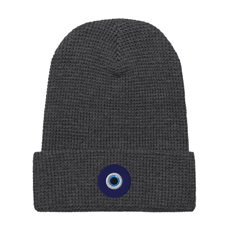 Evil Eye Waffle beanie - Image 2