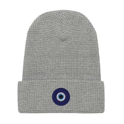 Evil Eye Waffle beanie