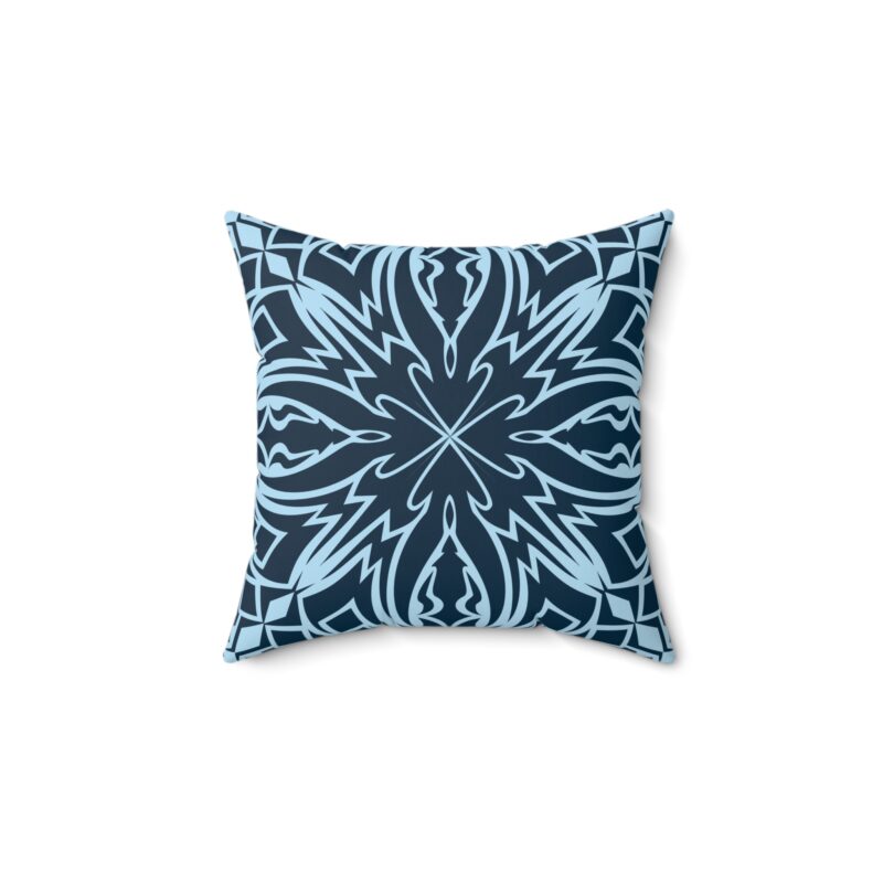 Blue Dream Pattern Throw Pillow - Home Decor