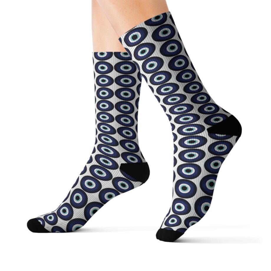 Evil Eye Tentacle Socks