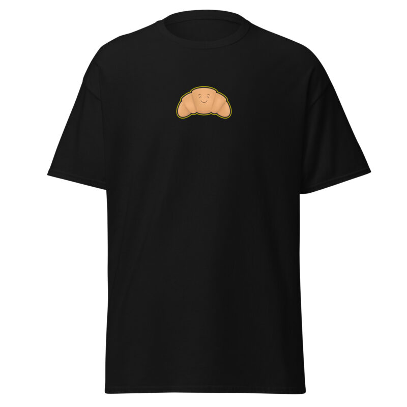 Happy Croissant Unisex T-Shirt - Image 2