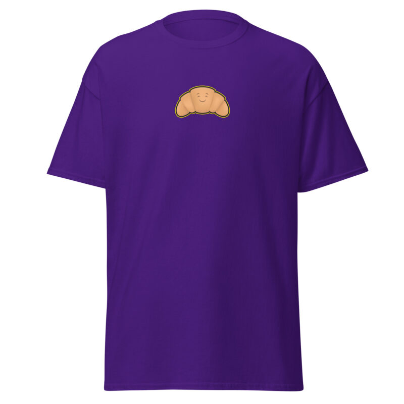 Happy Croissant Unisex T-Shirt - Image 3