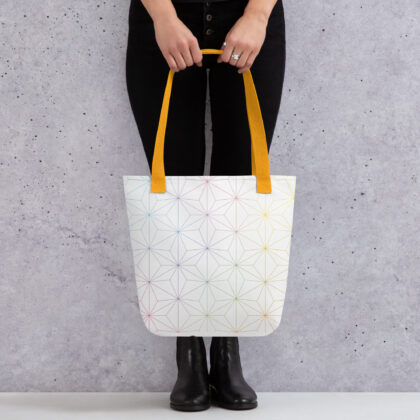 Rainbow Star Seed Tote bag