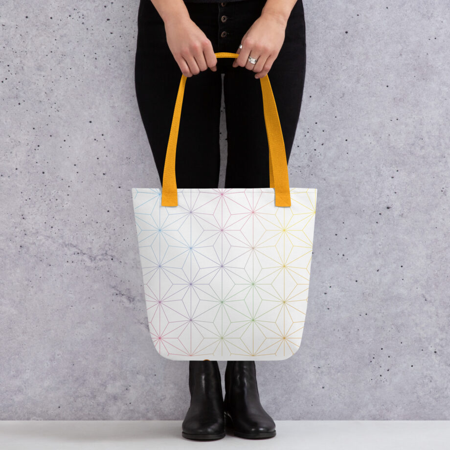 Rainbow Star Seed Tote bag