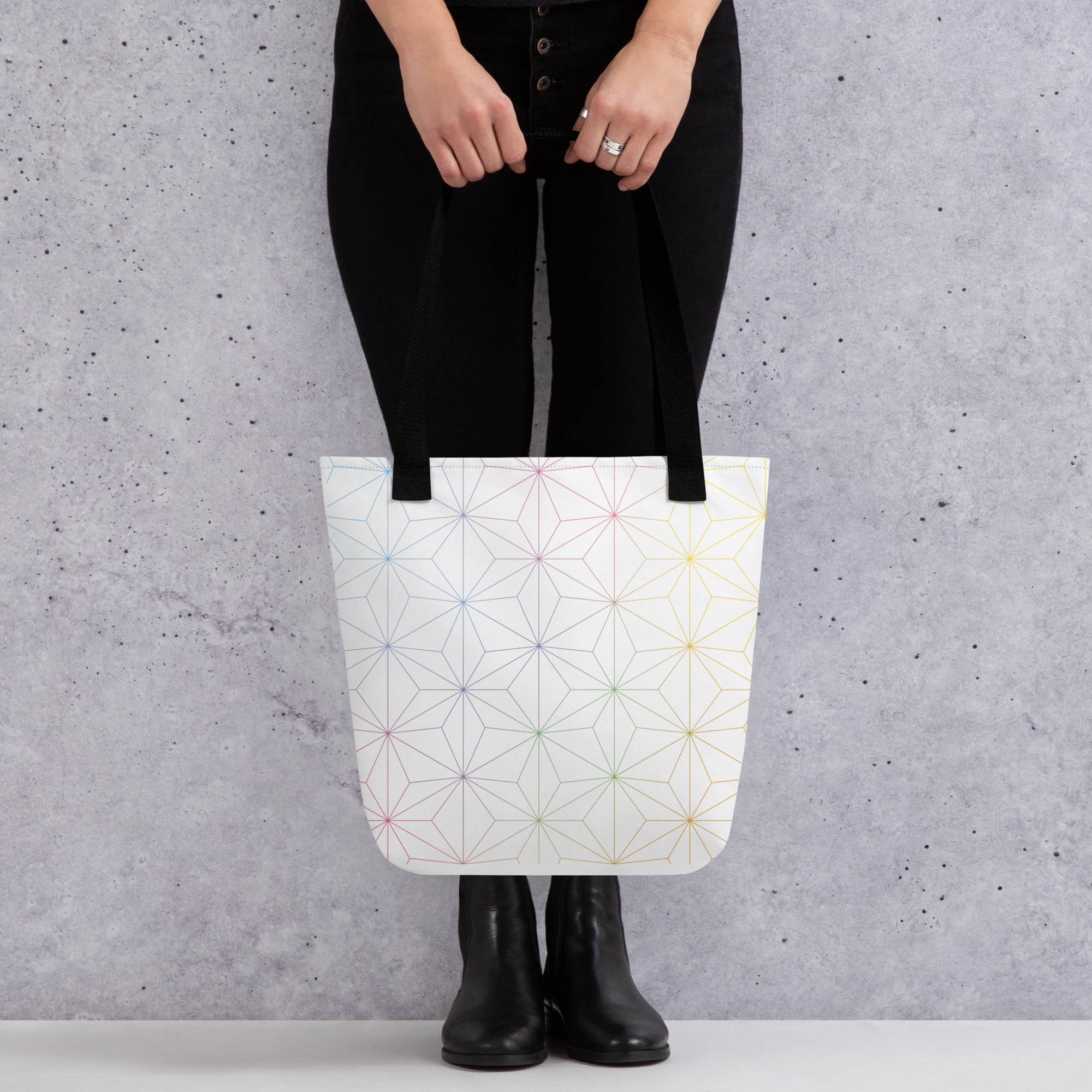 Rainbow Star Seed Tote bag - Image 2