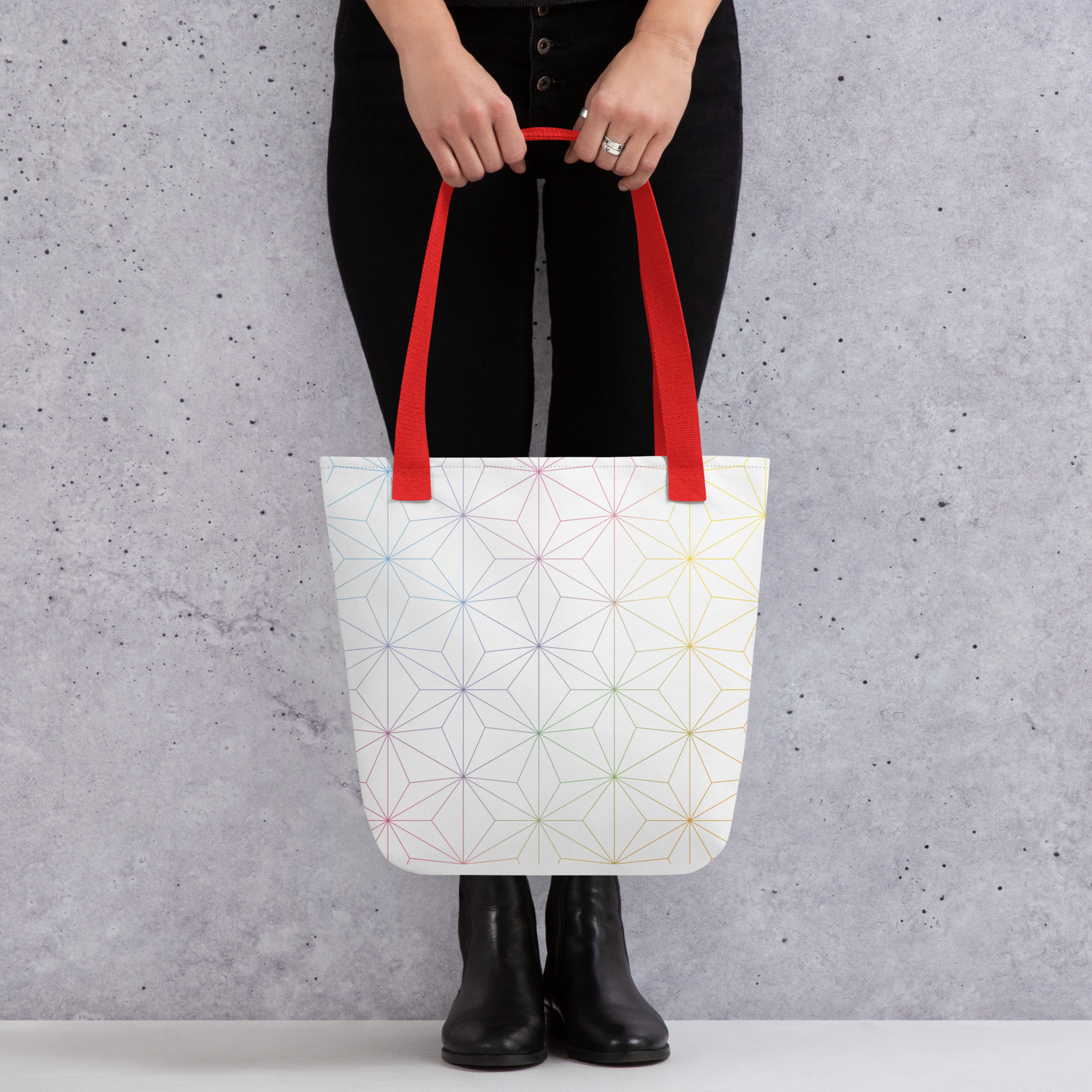 Rainbow Star Seed Tote bag - Image 3