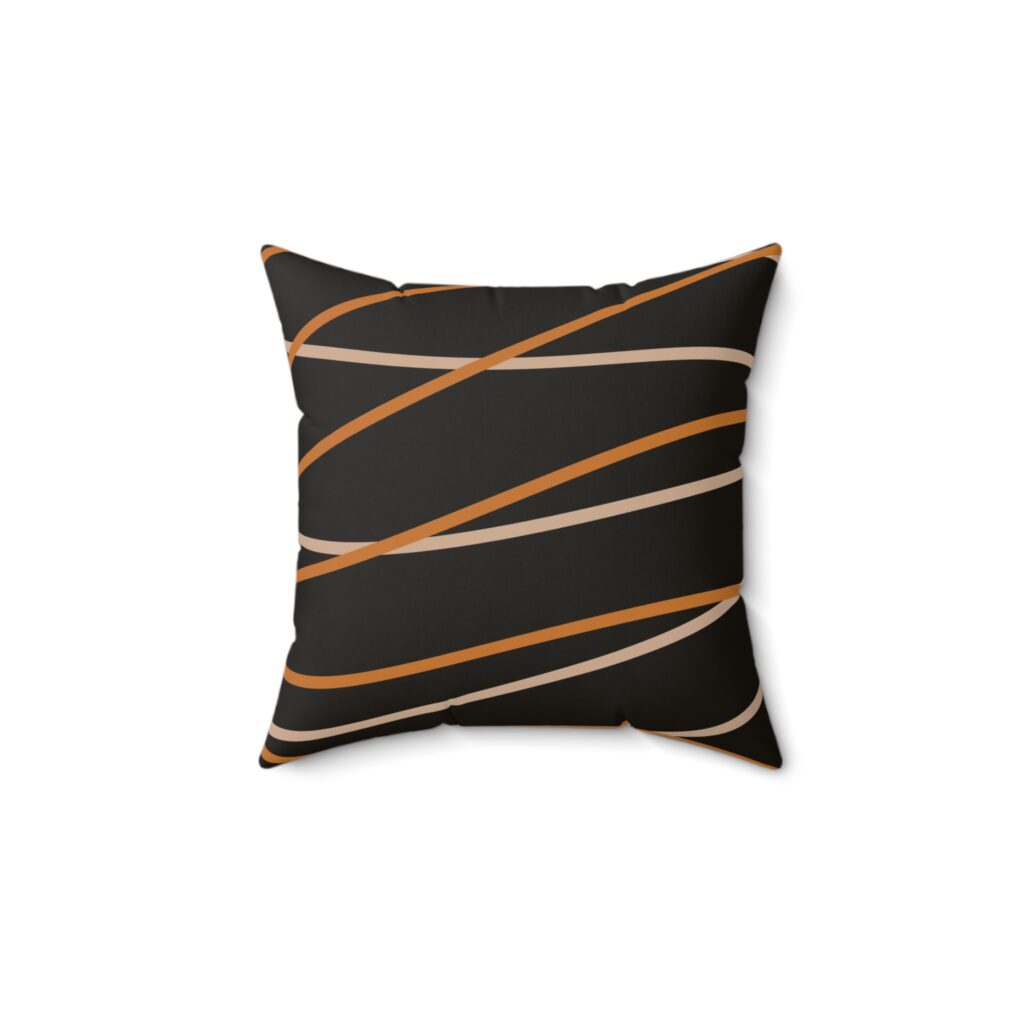 OchreLight Ochre Vines — Throw Pillow