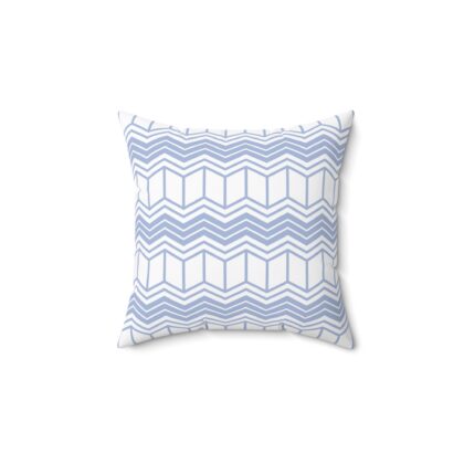 Geometric Abstract Print Square Pillow - Stylish Modern Decor for Home