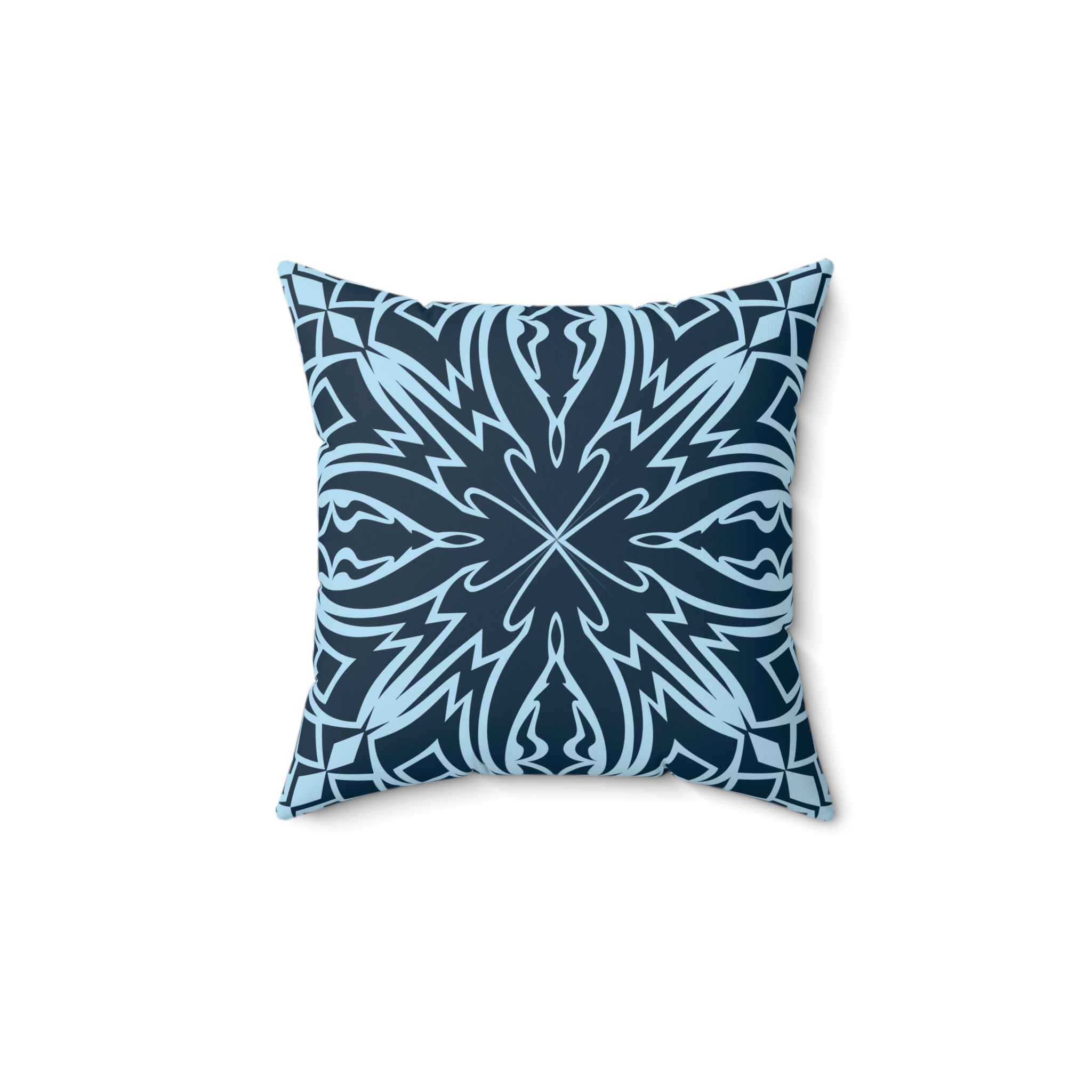 Blue Dream Pattern Throw Pillow - Home Decor