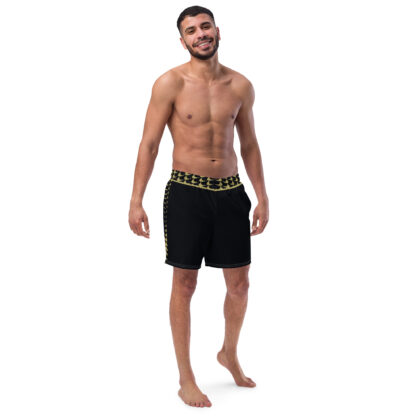 Cali Gold Drip — Swim Trunks
