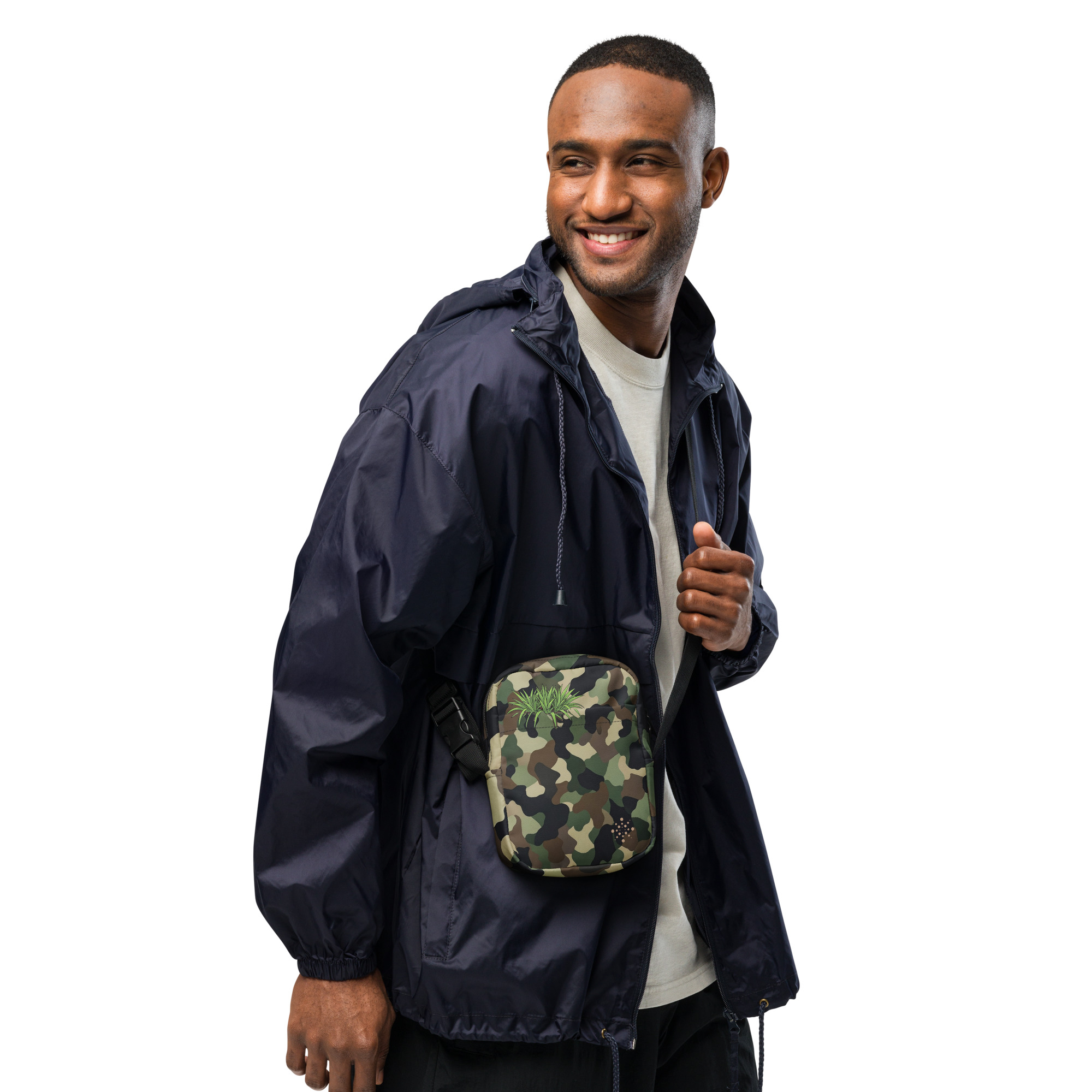 Small Travel Bag — Tactical Woodland Camouflage - Image 3