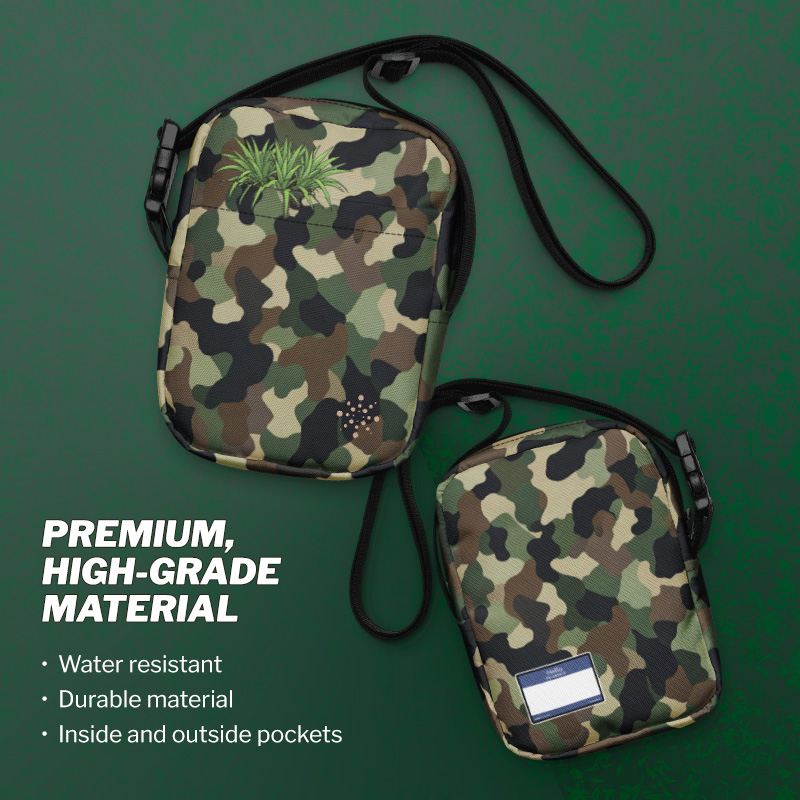 Small Travel Bag — Tactical Woodland Camouflage - Image 2