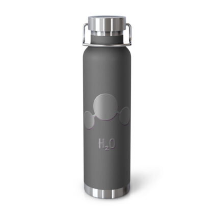 H2O Labeled Copper Vacuum Insulated Bottle